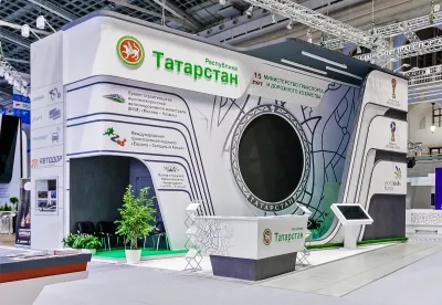 Выставочный стенд Министерство транспорта Татарстана на выставке Транспорт России, Москва, 2016 — фото 1