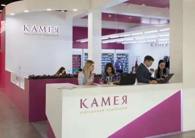 Выставочный стенд Камея на выставке JUNWEX Петербург, Санкт-Петербург, 2016 — фото 4