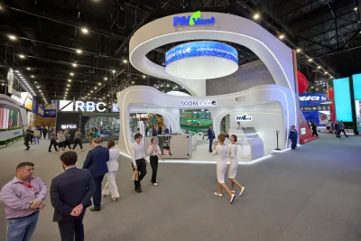 Выставочный стенд PMVent и SCOM на выставке ПМЭФ - 2024, Санкт-Петербург, 2024 — фото 2
