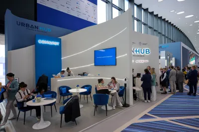 Выставочный стенд Urban Hub на выставке ПМЭФ - 2024, Санкт-Петербург, 2024 — фото 3