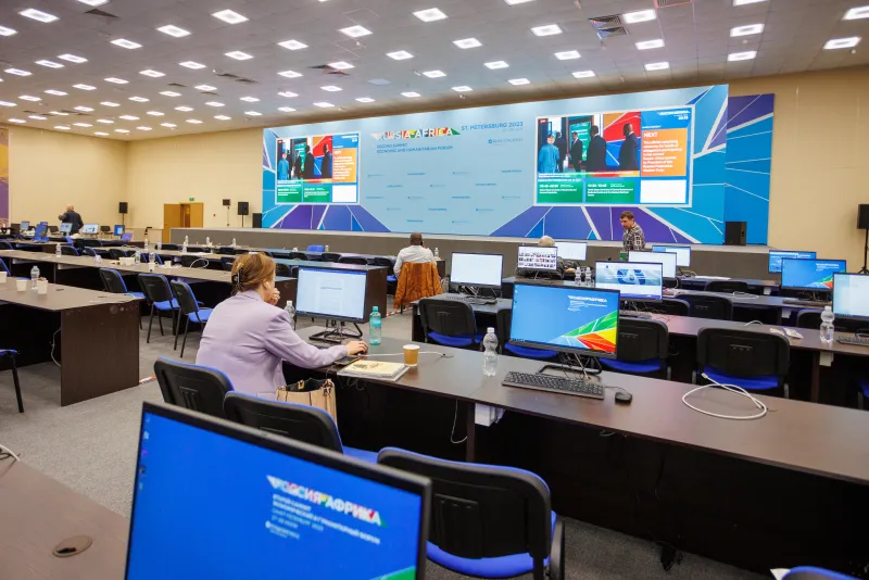Выставочный стенд Зона H на выставке Россия — Африка 2023, Санкт-Петербург, 2023 — фото 1