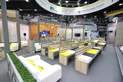 Выставочный стенд Росконгресс Business Priority на выставке ПМЭФ 2021, Санкт-Петербург, 2021 — фото 5