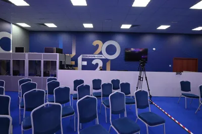 Выставочный стенд Конференц-залы G1–G6 на выставке ПМЭФ 2021, Санкт-Петербург, 2021 — фото 8