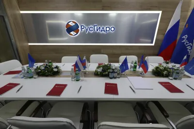 Выставочный стенд РусГидро на выставке ВЭФ - 2021, Владивосток, 2021 — фото 5