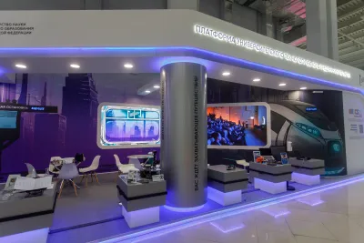 Выставочный стенд ФИОП на выставке Конгресс молодых учёных 2024, Сочи, 2024 — фото 2