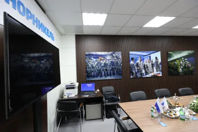 Выставочный стенд Норникель на выставке ПМЭФ - 2022, Санкт-Петербург, 2022 — фото 4