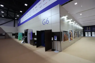 Выставочный стенд Конференц-залы G1–G6 на выставке ПМЭФ - 2022, Санкт-Петербург, 2022 — фото 5