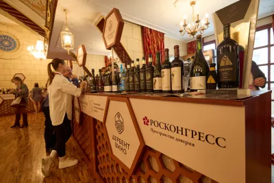 Выставочный стенд Конференц-залы винодельческого форума на выставке Российский винодельческий форум 2024, Москва, 2024 — фото 3