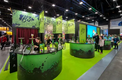 Выставочный стенд B3 Tobacco на выставке Hookah Club Show 2020, Москва, 2020 — фото 2