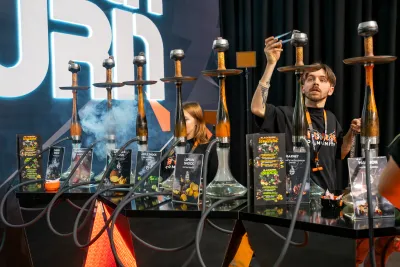 Выставочный стенд Burn на выставке Hookah Club Show 2020, Москва, 2020 — фото 2