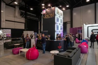 Стенд Gixom на выставке Hookah Club Show 2020