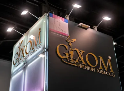 Выставочный стенд Gixom на выставке Hookah Club Show 2020, Москва, 2020 — фото 4