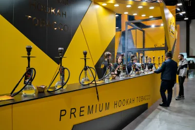 Выставочный стенд Serbetli на выставке Hookah Club Show 2020, Москва, 2020 — фото 2
