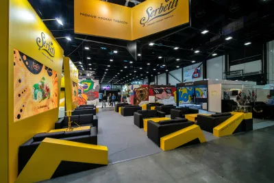 Выставочный стенд Serbetli на выставке Hookah Club Show 2020, Москва, 2020 — фото 4