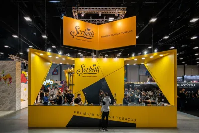 Выставочный стенд Serbetli на выставке Hookah Club Show 2020, Москва, 2020 — фото 7