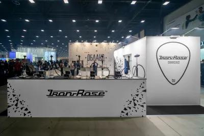 Выставочный стенд Iron Rose на выставке Hookah Club Show 2020, Москва, 2020 — фото 4