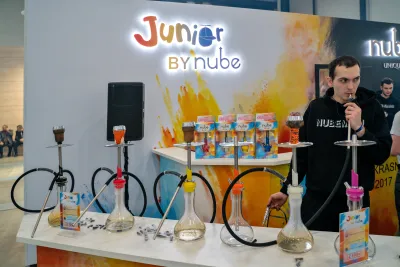 Выставочный стенд Nube на выставке Hookah Club Show 2020, Москва, 2020 — фото 5
