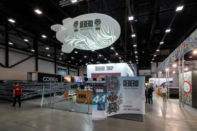 Выставочный стенд Sabero на выставке Hookah Club Show 2020, Москва, 2020 — фото 5
