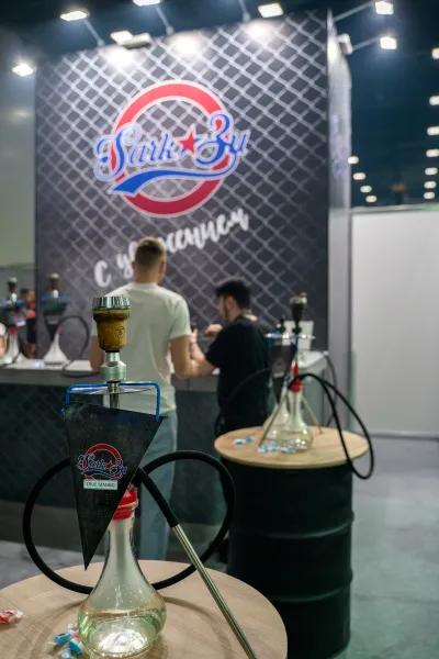 Выставочный стенд Sarcazi на выставке Hookah Club Show 2020, Москва, 2020 — фото 2