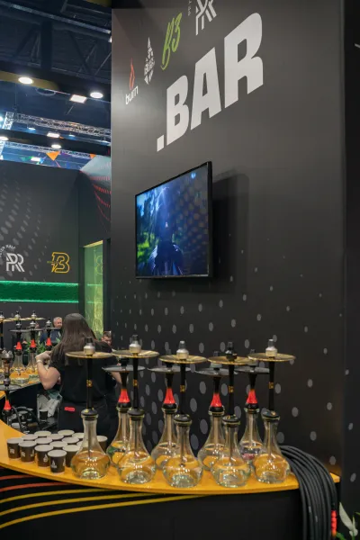 Выставочный стенд Burn на выставке Hookah Club Show 2021, Москва, 2021 — фото 8