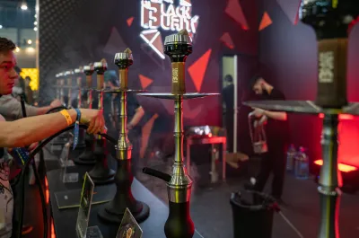 Выставочный стенд Burn на выставке Hookah Club Show 2021, Москва, 2021 — фото 9