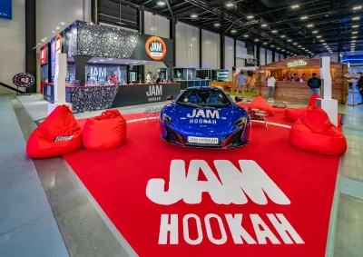Стенд Jam на выставке Hookah Club Show 2021