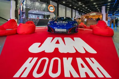 Выставочный стенд Jam на выставке Hookah Club Show 2021, Москва, 2021 — фото 2