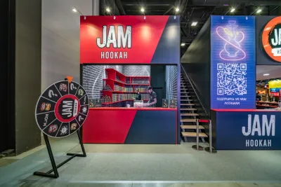 Выставочный стенд Jam на выставке Hookah Club Show 2021, Москва, 2021 — фото 6
