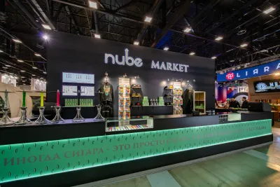 Выставочный стенд Nude на выставке Hookah Club Show 2021, Москва, 2021 — фото 2