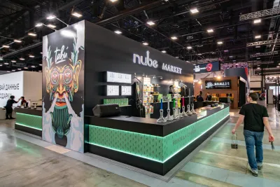 Выставочный стенд Nude на выставке Hookah Club Show 2021, Москва, 2021 — фото 3