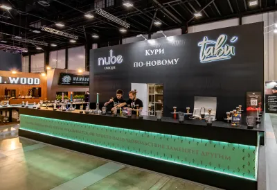 Выставочный стенд Nude на выставке Hookah Club Show 2021, Москва, 2021 — фото 6