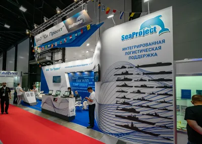 Выставочный стенд Си Проект на выставке Военно-морской салон 2021, Санкт-Петербург, 2021 — фото 4