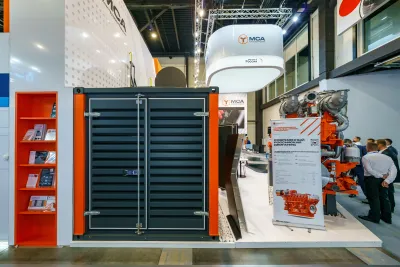 Выставочный стенд МСА на выставке Петербургский международный газовый форум 2024, Санкт-Петербург, 2024 — фото 3