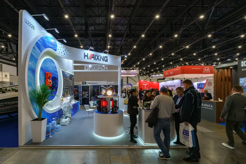 Выставочный стенд Haixing на выставке НЕВА 2023, Санкт-Петербург, 2023 — фото 1