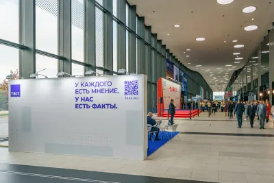 Выставочный стенд ТАСС на выставке НЕВА 2023, Санкт-Петербург, 2023 — фото 3