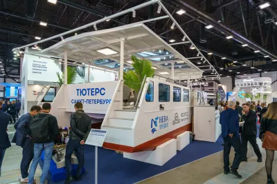 Выставочный стенд Центр технологии судостроения и судоремонта на выставке НЕВА 2023, Санкт-Петербург, 2023 — фото 4