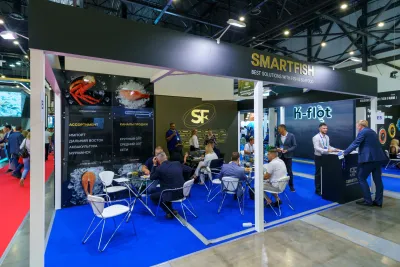 Выставочный стенд Global Fishery Forum на выставке Seafood Expo Russia 2024, Санкт-Петербург, 2024 — фото 1