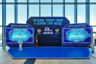 Выставочный стенд Global Fishery Forum на выставке Seafood Expo Russia 2024, Санкт-Петербург, 2024 — фото 4