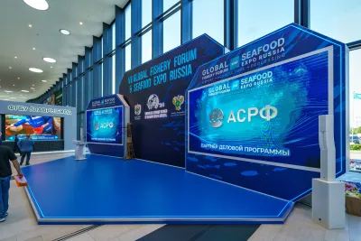 Выставочный стенд Global Fishery Forum на выставке Seafood Expo Russia 2024, Санкт-Петербург, 2024 — фото 6