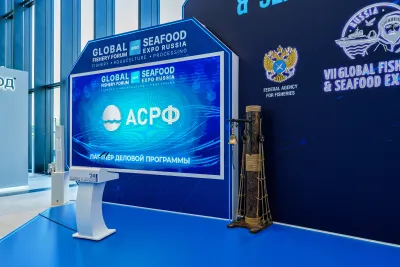 Выставочный стенд Global Fishery Forum на выставке Seafood Expo Russia 2024, Санкт-Петербург, 2024 — фото 7