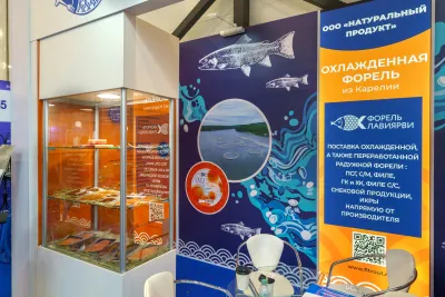 Выставочный стенд Натуральный продукт на выставке Seafood Expo Russia 2024, Санкт-Петербург, 2024 — фото 2