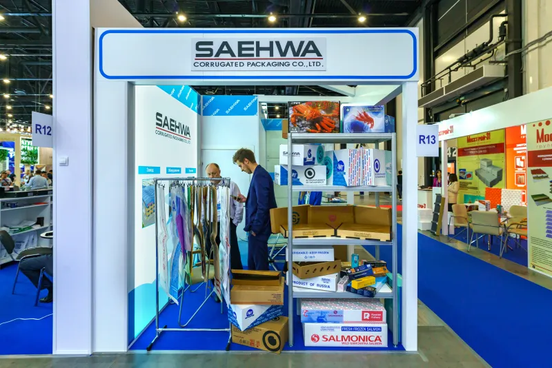 Выставочный стенд Волгореченское рыбное хозяйство на выставке Seafood Expo Russia 2024, Санкт-Петербург, 2024 — фото 1