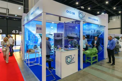 Выставочный стенд Волгореченское рыбное хозяйство на выставке Seafood Expo Russia 2024, Санкт-Петербург, 2024 — фото 4