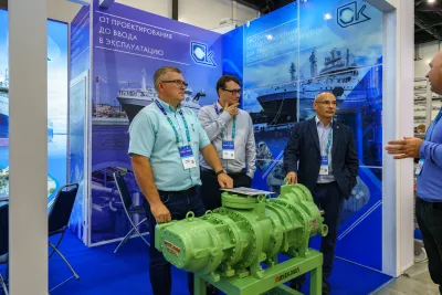 Выставочный стенд Волгореченское рыбное хозяйство на выставке Seafood Expo Russia 2024, Санкт-Петербург, 2024 — фото 5