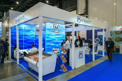Выставочный стенд Маринист на выставке Seafood Expo Russia 2024, Санкт-Петербург, 2024 — фото 4
