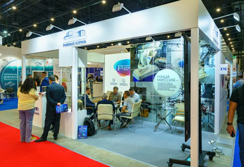Выставочный стенд Yemmak на выставке Seafood Expo Russia 2024, Санкт-Петербург, 2024 — фото 1