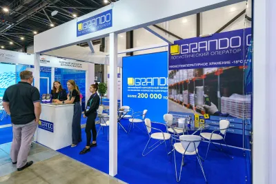Выставочный стенд Grando на выставке Seafood Expo Russia 2024, Санкт-Петербург, 2024 — фото 2