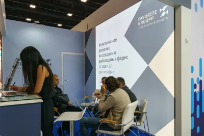 Выставочный стенд Favorite Group на выставке Seafood Expo Russia 2023, Санкт-Петербург, 2023 — фото 5