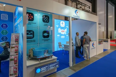 Выставочный стенд SynergyCom на выставке Seafood Expo Russia 2023, Санкт-Петербург, 2023 — фото 6