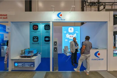 Выставочный стенд SynergyCom на выставке Seafood Expo Russia 2023, Санкт-Петербург, 2023 — фото 8
